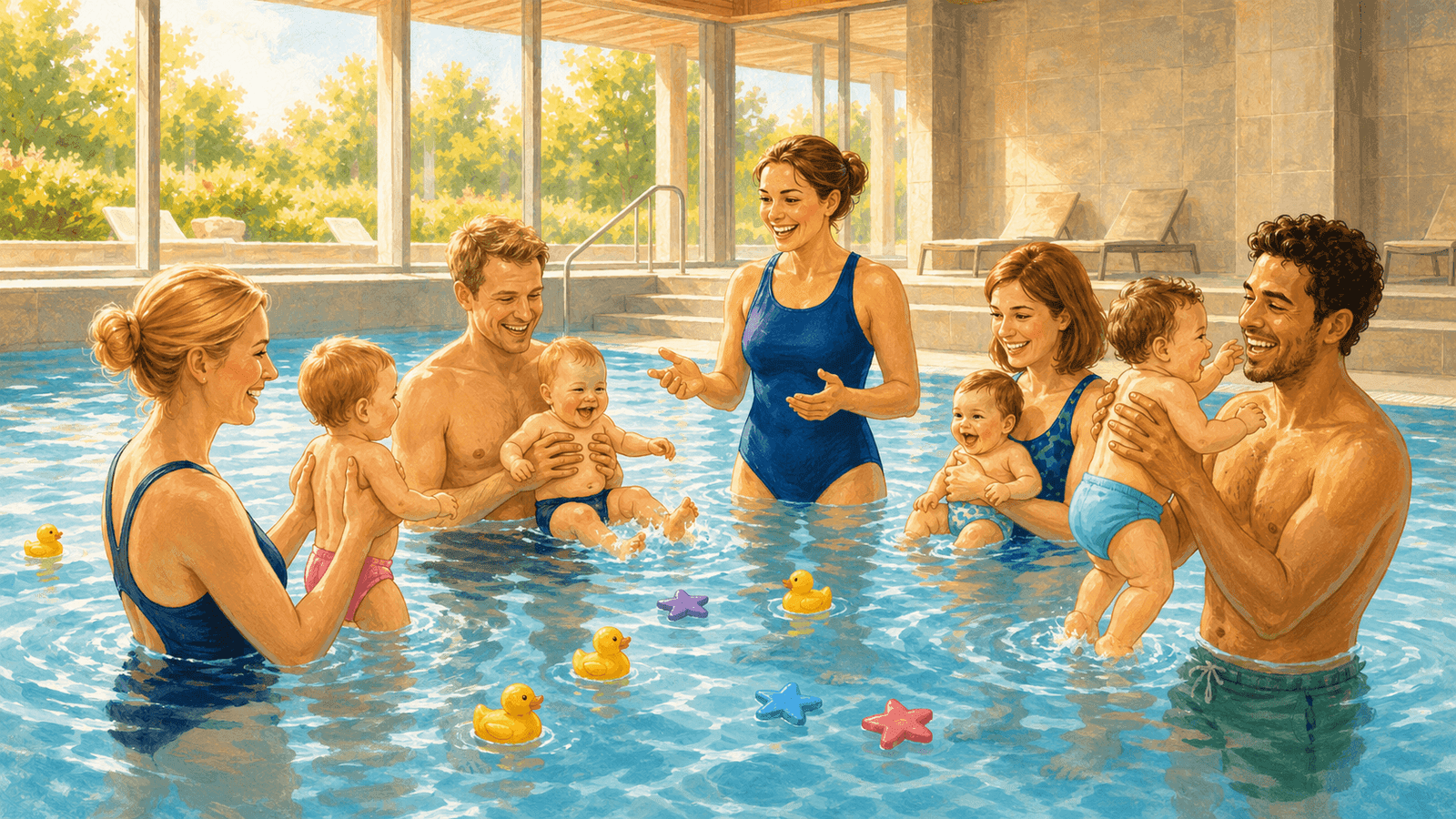 Baby & Kleinkind – Schwimmschule Aquanina