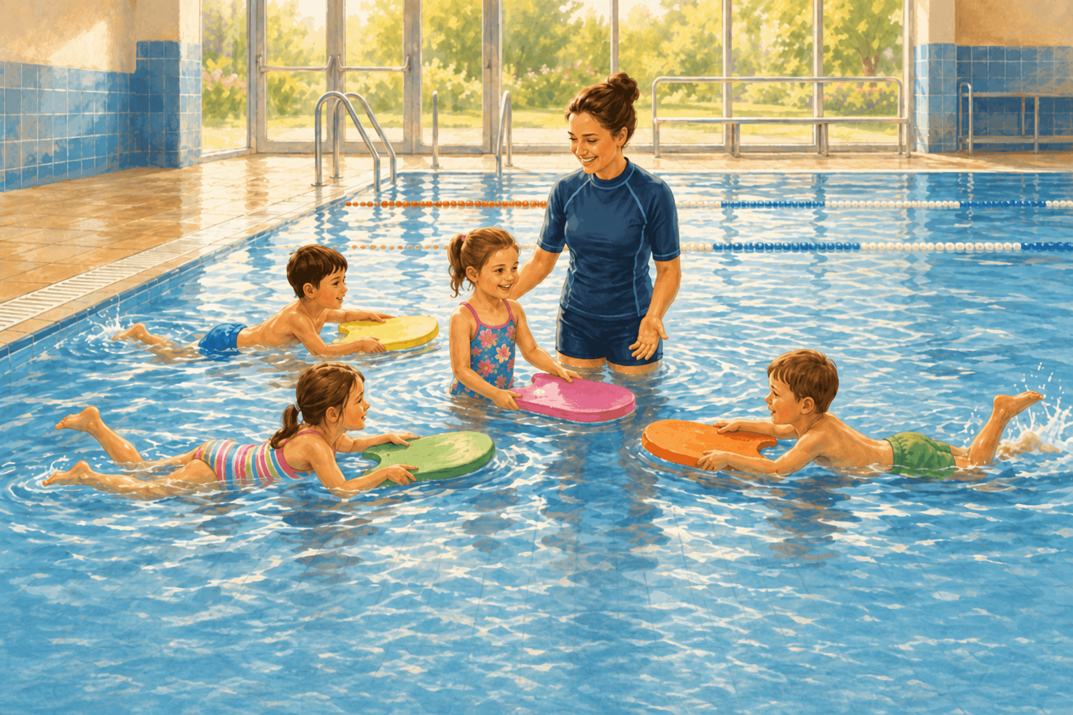 Kinderschwimmen – Schwimmschule Aquanina