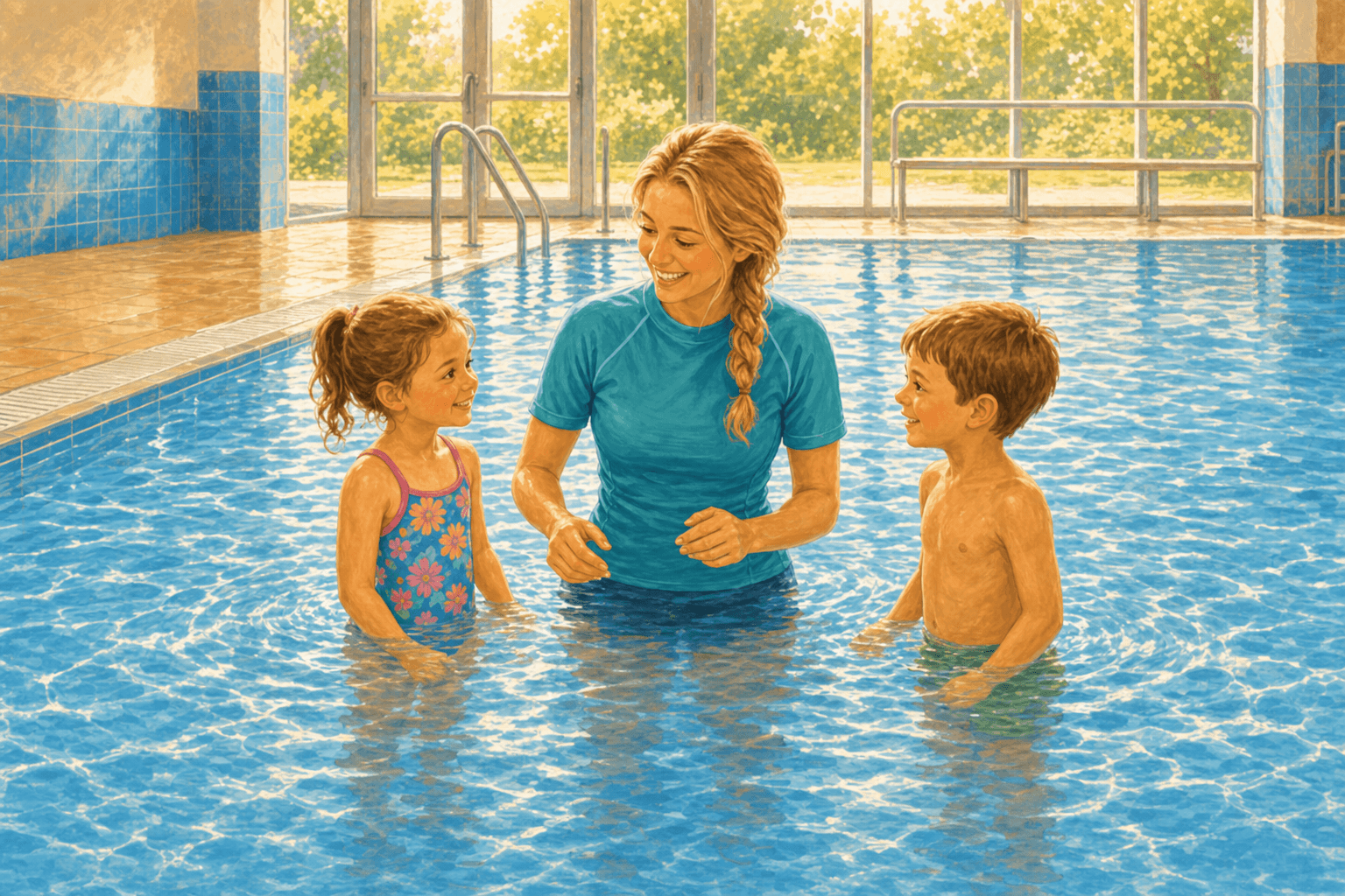 Privatkurse – Schwimmschule Aquanina
